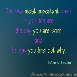 Twain Positive Quotes