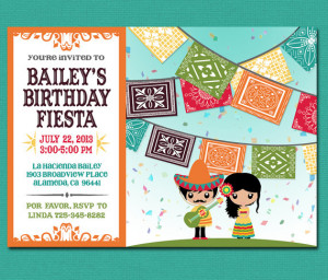 ... Printable Party Invite for Child's Birthday Party, Boy or Girl, Unisex