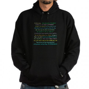 Brother Gifts > Brother Mens > Supernatural Quotes Hoodie