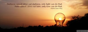 Martin Luther King Quote Facebook Cover