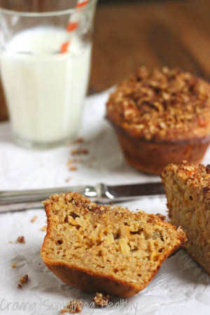& Apple Breakfast Muffins W/Bacon Streusel Topping|Craving Something ...
