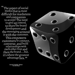 Quotes Picture: the aspect of social media that is most difficult for ...