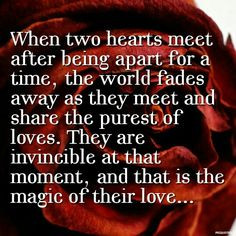 ... together again. It is a beautiful thing. #love #quotes #reunited More