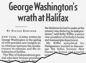 Nova Scotia Quotes: National Post, 14 January 2005, George Washington ...