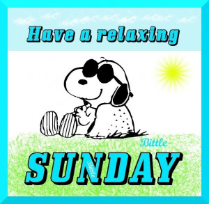 Sunday quotes quote snoopy days of the week sunday sunday quotes happy ...