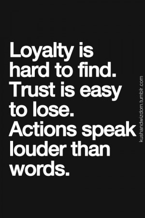 Business Trust And Loyalty Quotes. QuotesGram
