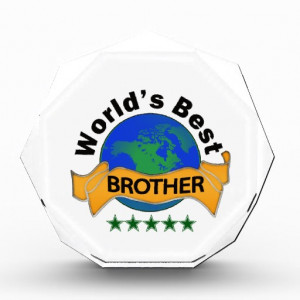 World's Best Brother Award