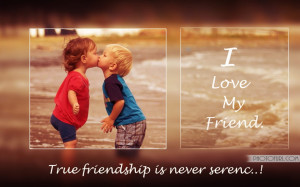 Latest Love Friendship Day Wallpaper Quote