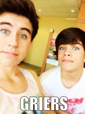 Nash Grier and Hayes Eyes