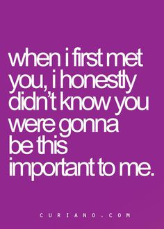 Glad I Met You Quotes And Sayings ~ I'm so glad I met you (: | Well ...