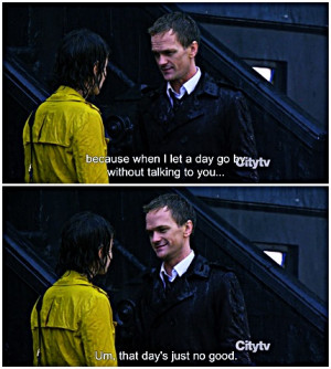 sunsad:“because when I let a day go by without talking to you… um ...