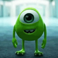 you look Listen I need a favor Mike Wazowski Disney Quote 18