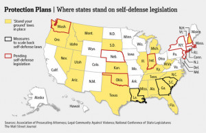 Stand Your Ground' Backer Retreats, and New Bills Stall