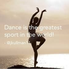 Dance is a sport. No questions about it.