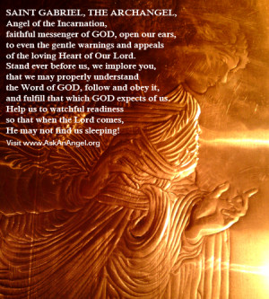 ... askanangel org saint gabriel the archangel angel of the incarnation