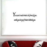 Art Decal Wall Sticker Wall Quote Inspirational Vinyl Lettering Decal ...