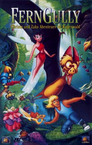 German vhs cover for FernGully: The Last Rainforest
