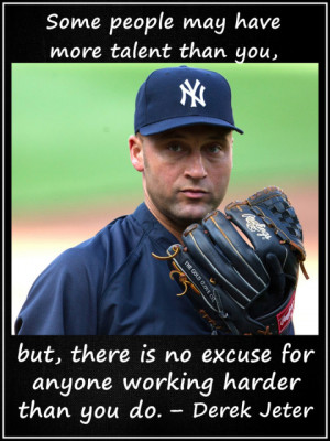 Derek Jeter NY Yankees Baseball Photo Quote Poster Wall Art Print 8x11 ...