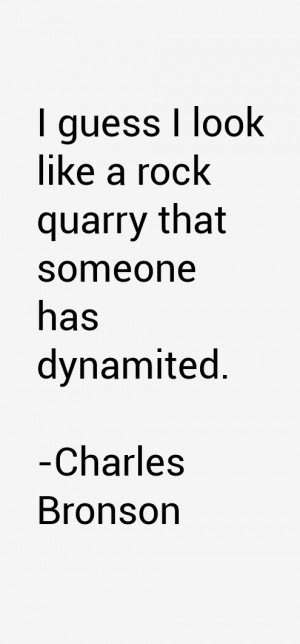 Charles Bronson Quotes amp Sayings