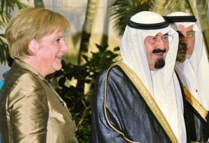 With Saudi Arabia King...