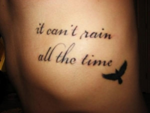Tattoo: Inspirational quote tattoo_3