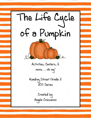 Life Cycle of a Pumpkin Reading Street
