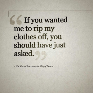 Jace Wayland quote: Cities Of Bones Book Quotes, Jace Wayland Quotes ...