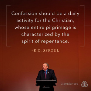 Confession should be a daily activity for the Christian, whose entire ...