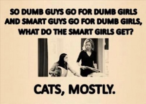 Smart Girls and Cats-funny