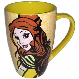 Disney Coffee Cup Mug - Princess Belle - Quotes
