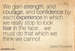 Eleanor Roosevelt Quotes Fear. QuotesGram