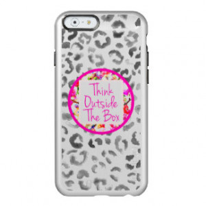 Girly Pink Quote Floral watercolor leopard pattern Incipio Feather ...