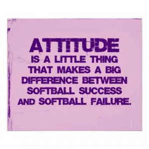 Attitude is a little thing that makes a big difference…