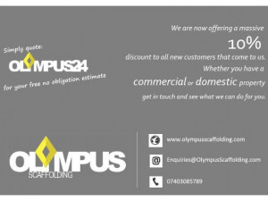 Olympus Scaffolding- Free Quote