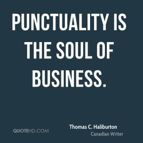 Famous Quotes On Punctuality