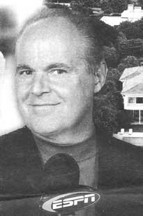 Rush Limbaugh, nationally-syndicated radio talk show host and sports ...