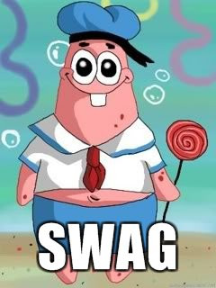 Does Patrick Star have swag, I think so.