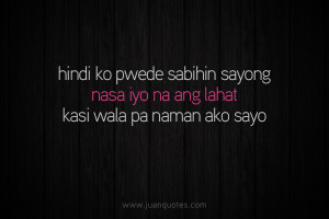 Funny Tagalog Quotes Pick