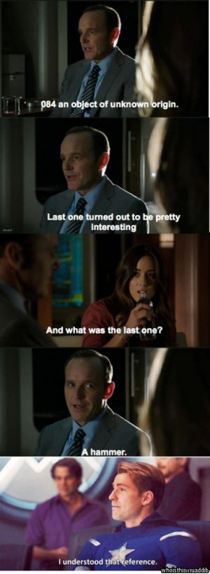 Marvel, Quotes Memes, Agentsofshield, Agent Coulson Captain America ...