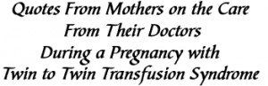 Quotes from Mothers on the Care from their Doctors During a Pregnancy ...