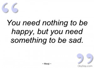 you need nothing to be happy mooji