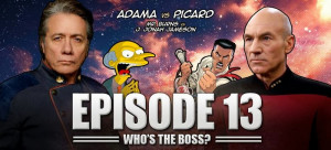 ... show, featured Mr. Burns vs J. Jonah Jameson and Adama vs Picard