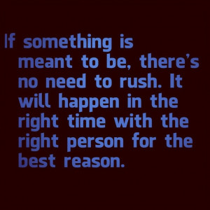 Timing is Everything! Xo