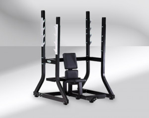 The Olympic Military Bench from the Pure Strength Line includes a user ...