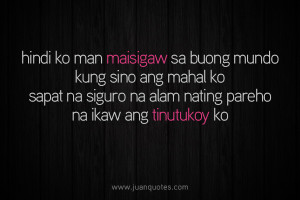 Posted under Tagalog quotes