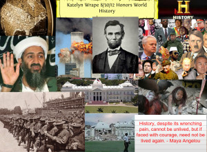 Honors World History Collage