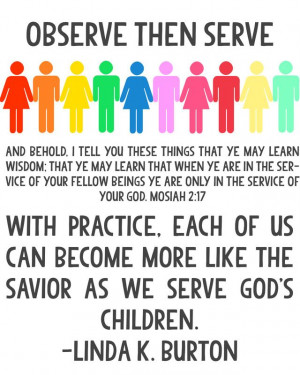 ... service to others? Free download from LDS Nest #lds #ldsyw #ywidea
