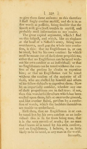 Objections to Taxation (Quote)