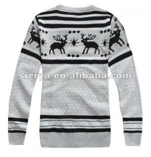 2013 fashion reindeer christmas jumper sweater