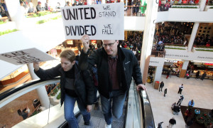 Black Friday protests highlight police violence as well as poor wages
